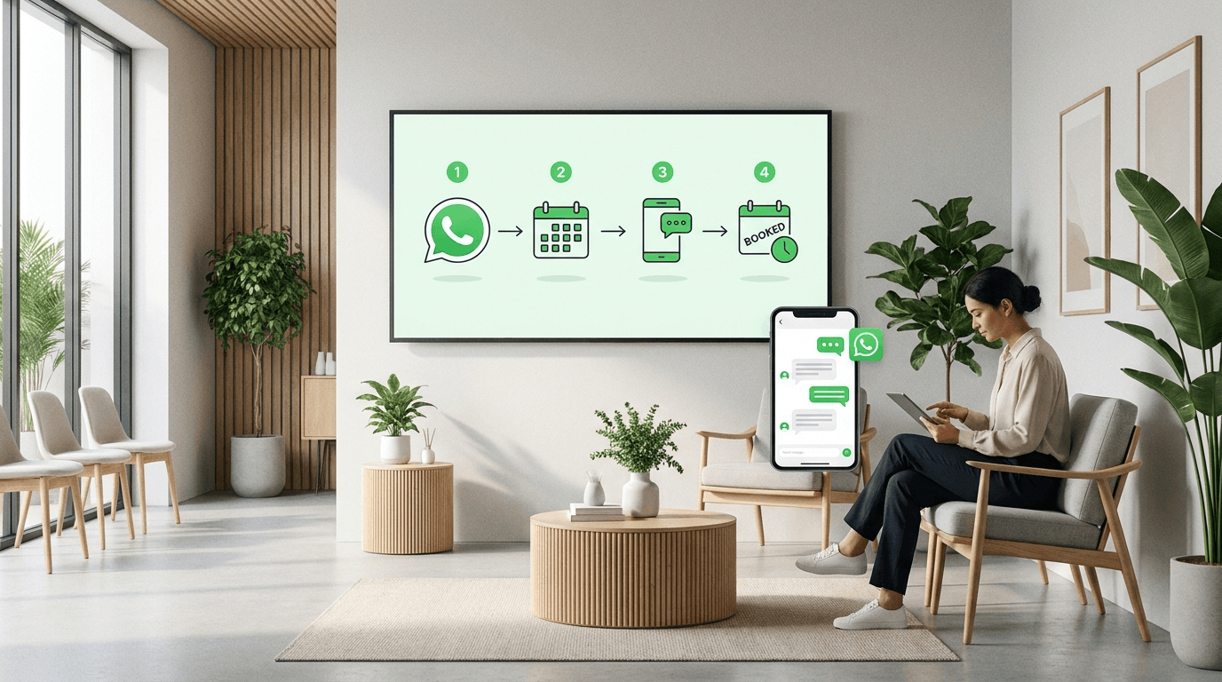 Klinik ve Estetik Merkezleri İçin WhatsApp Randevu Sistemi Nasıl Kurulur? 4 Adımlı Rehber