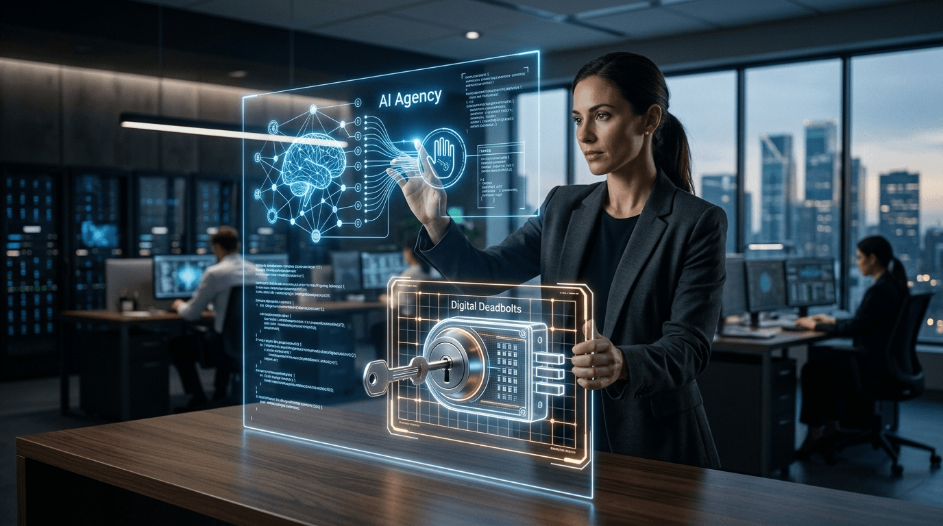 The Autonomy Paradox: Why AI Agency Requires Digital Deadbolts