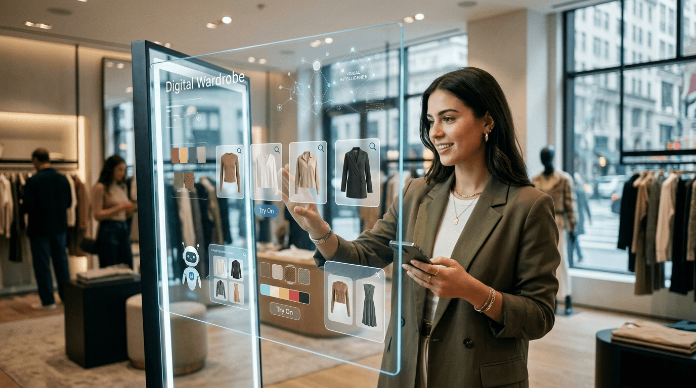 From Digital Wardrobes to AI Agents: The Era of Visual Intelligence in Commerce