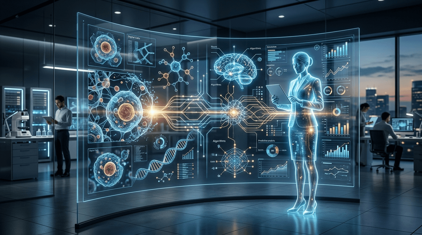 From Digital Cells to Digital Employees: The Era of Predictive Simulation
